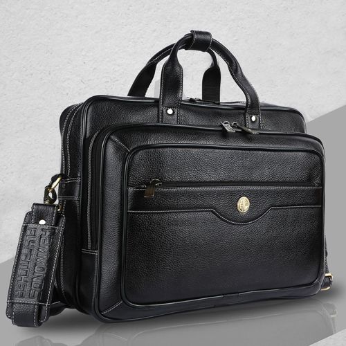 Premium Leather Laptop Bag for Men