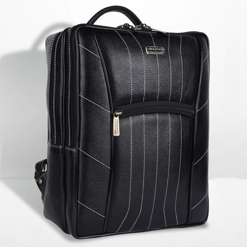 Stylish Leather Laptop Backpack