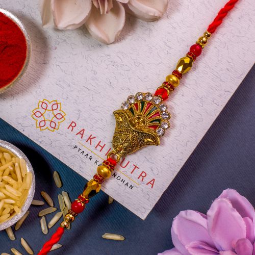 Attractive Kundan Rakhi