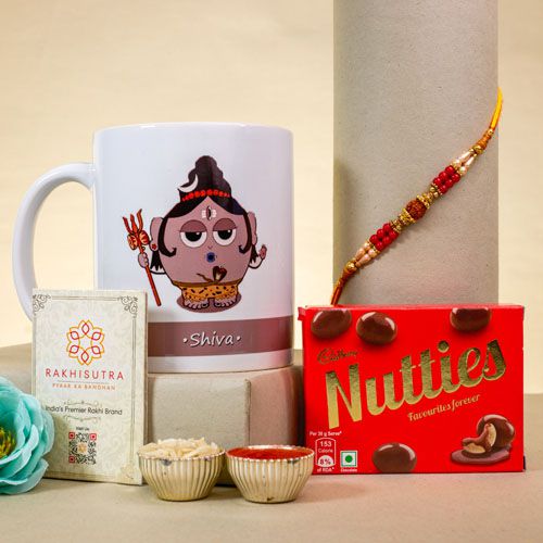 Divine Rakhi Celebration Set