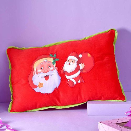 Jolly Santa Soft Pillow Gift