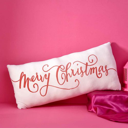 Christmas Cheer Stuffed Santa Cushion